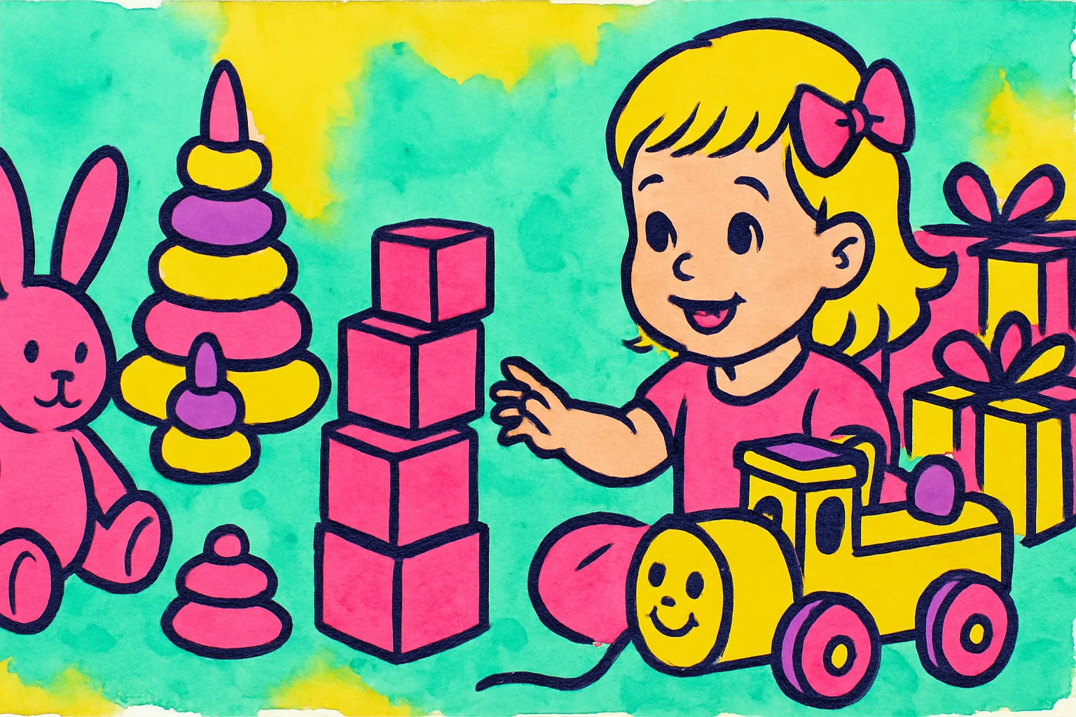Idées cadeaux anniversaire jouet éducatif fille 2 ans