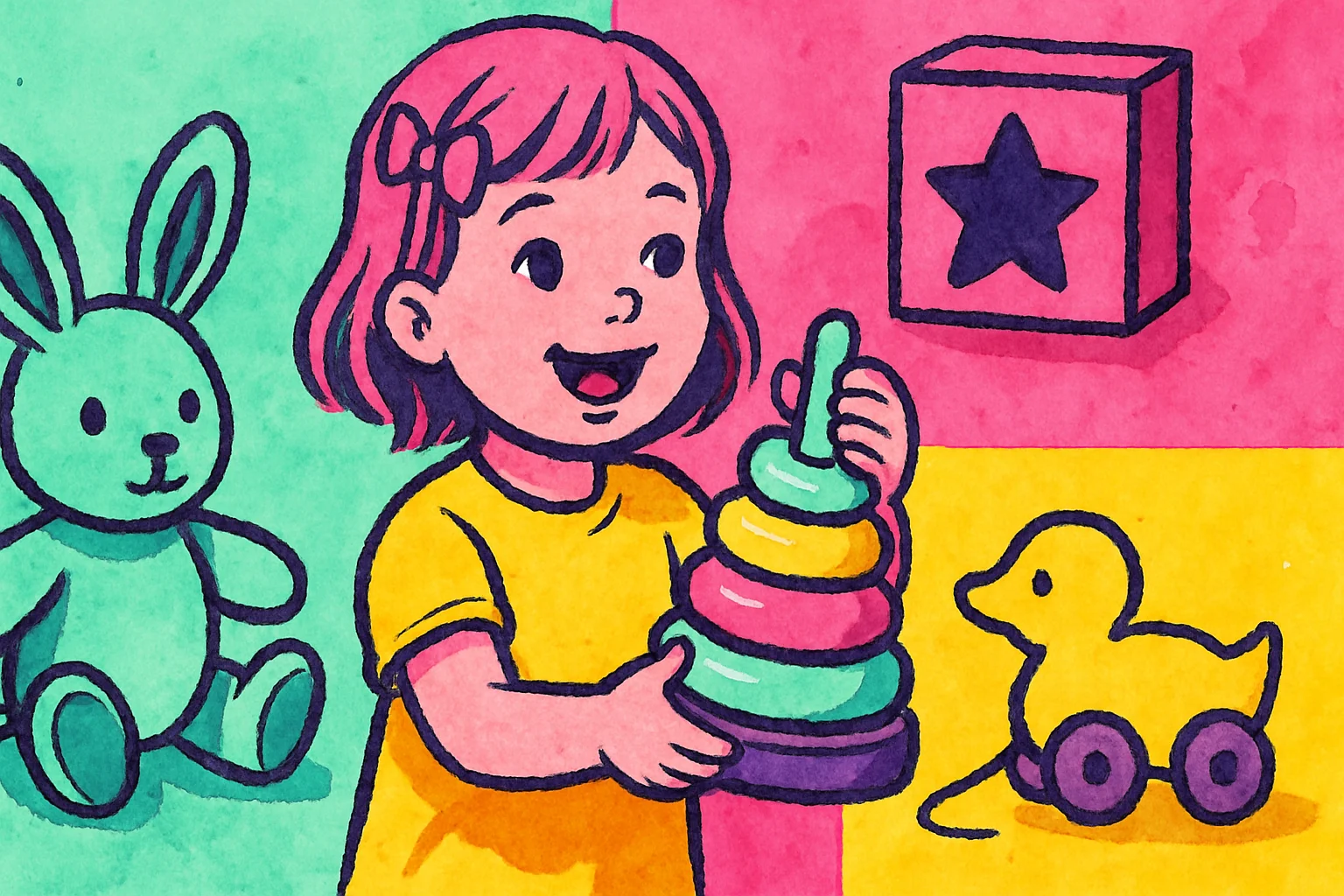 Idées cadeaux anniversaire jouet éducatif fille 3 ans