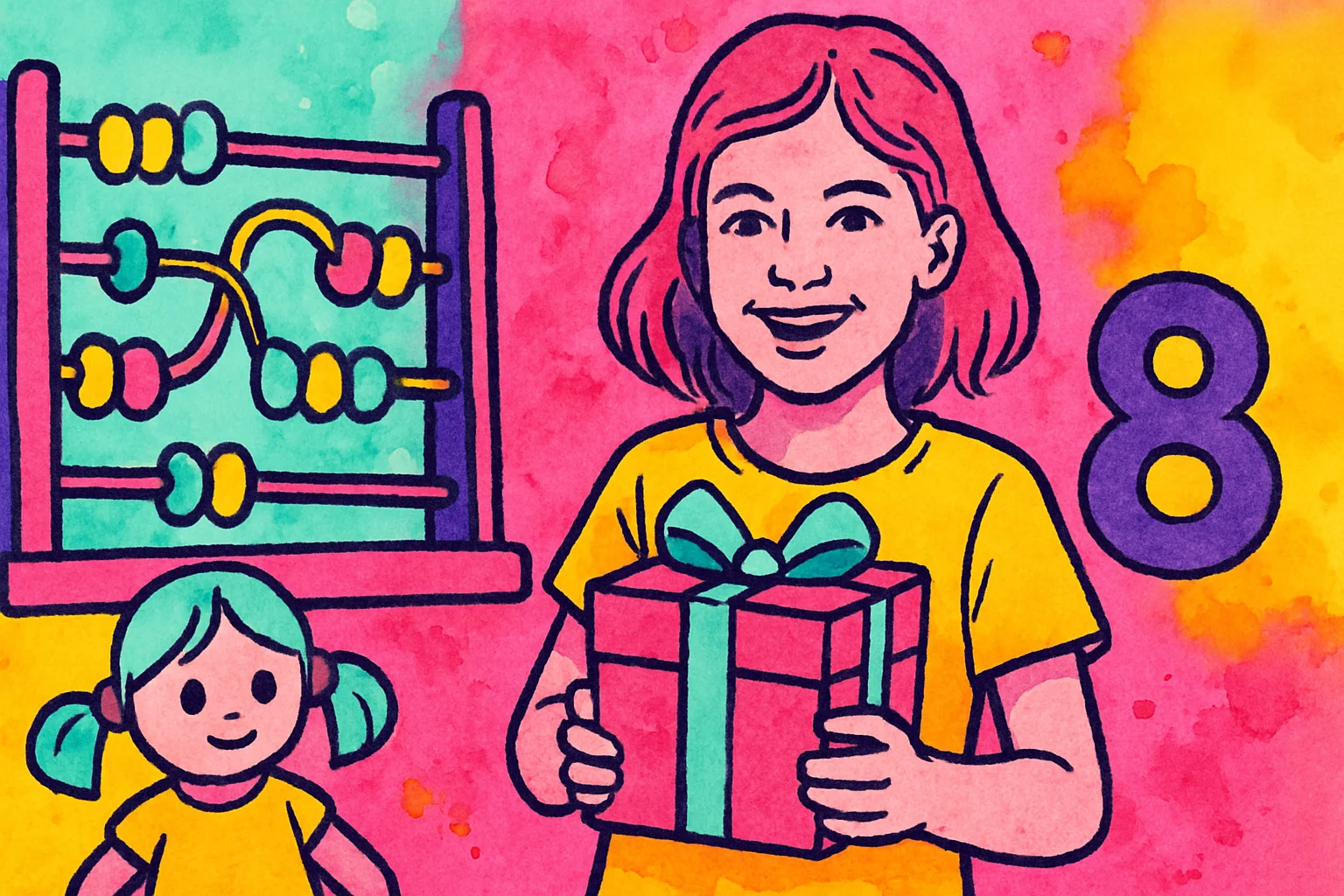 Idées cadeaux anniversaire jouet éducatif fille 8 ans