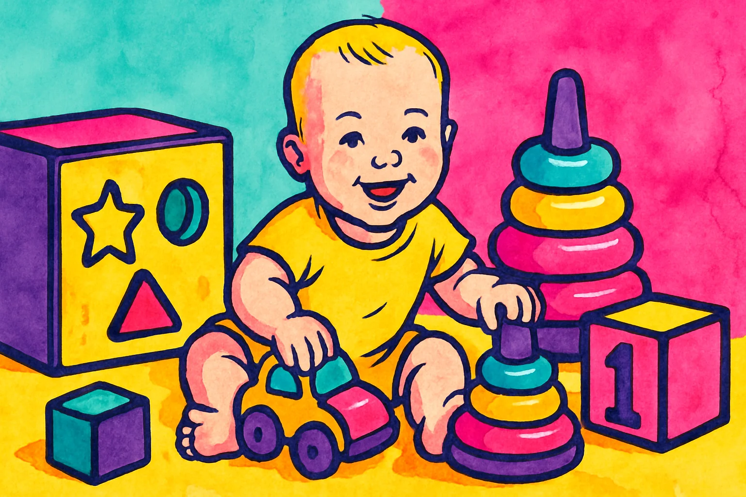 Idées cadeaux anniversaire jouet éducatif garçon 1 an