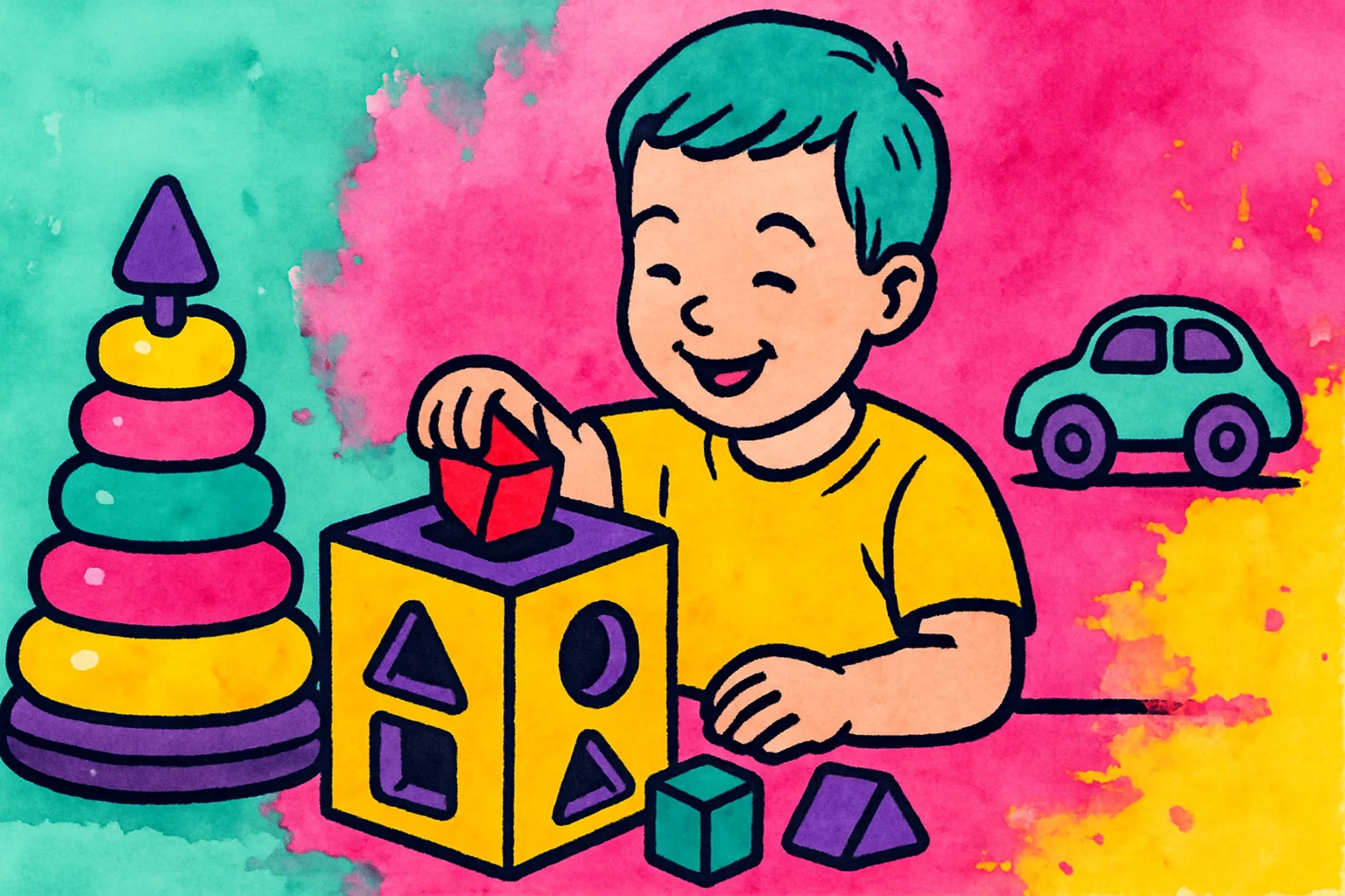 Idées cadeaux anniversaire jouet éducatif garçon 2 ans
