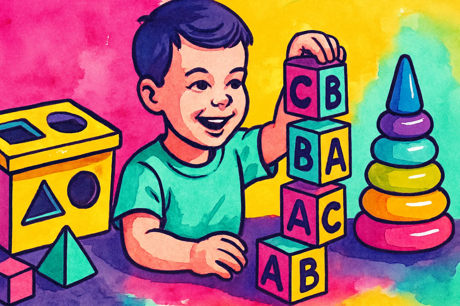 Idées cadeaux anniversaire jouet éducatif garçon 3 ans