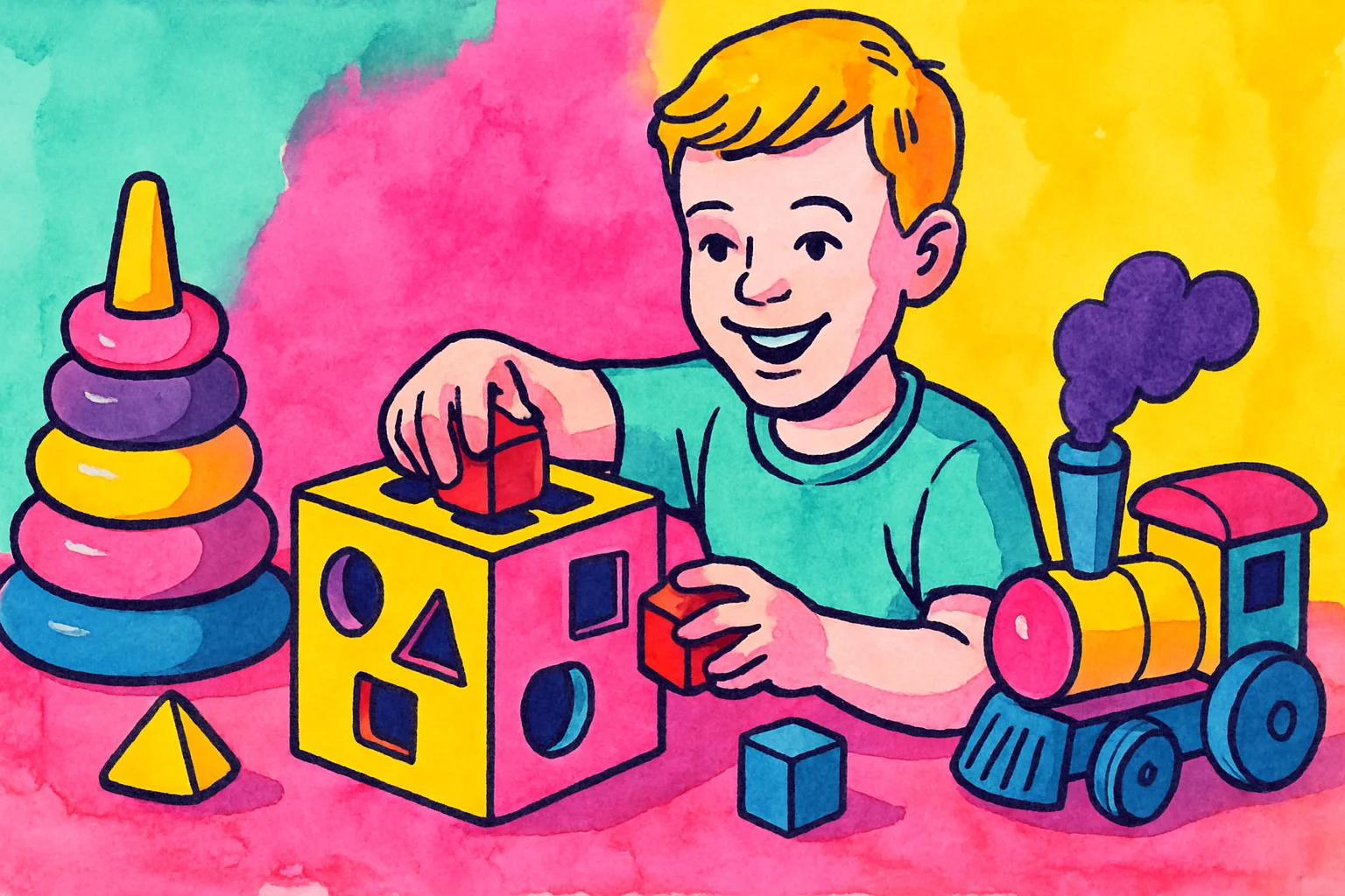 Idées cadeaux anniversaire jouet éducatif garçon 4 ans