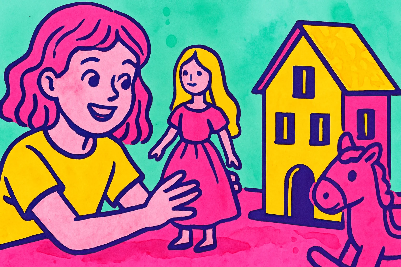 Idées cadeaux Noël jeu d'imagination fille 7 ans