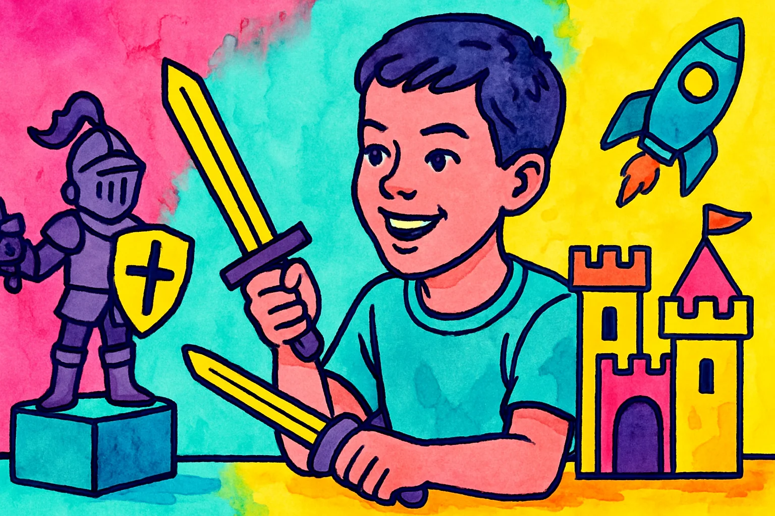 Idées cadeaux Noël jeu d'imagination garçon 8 ans