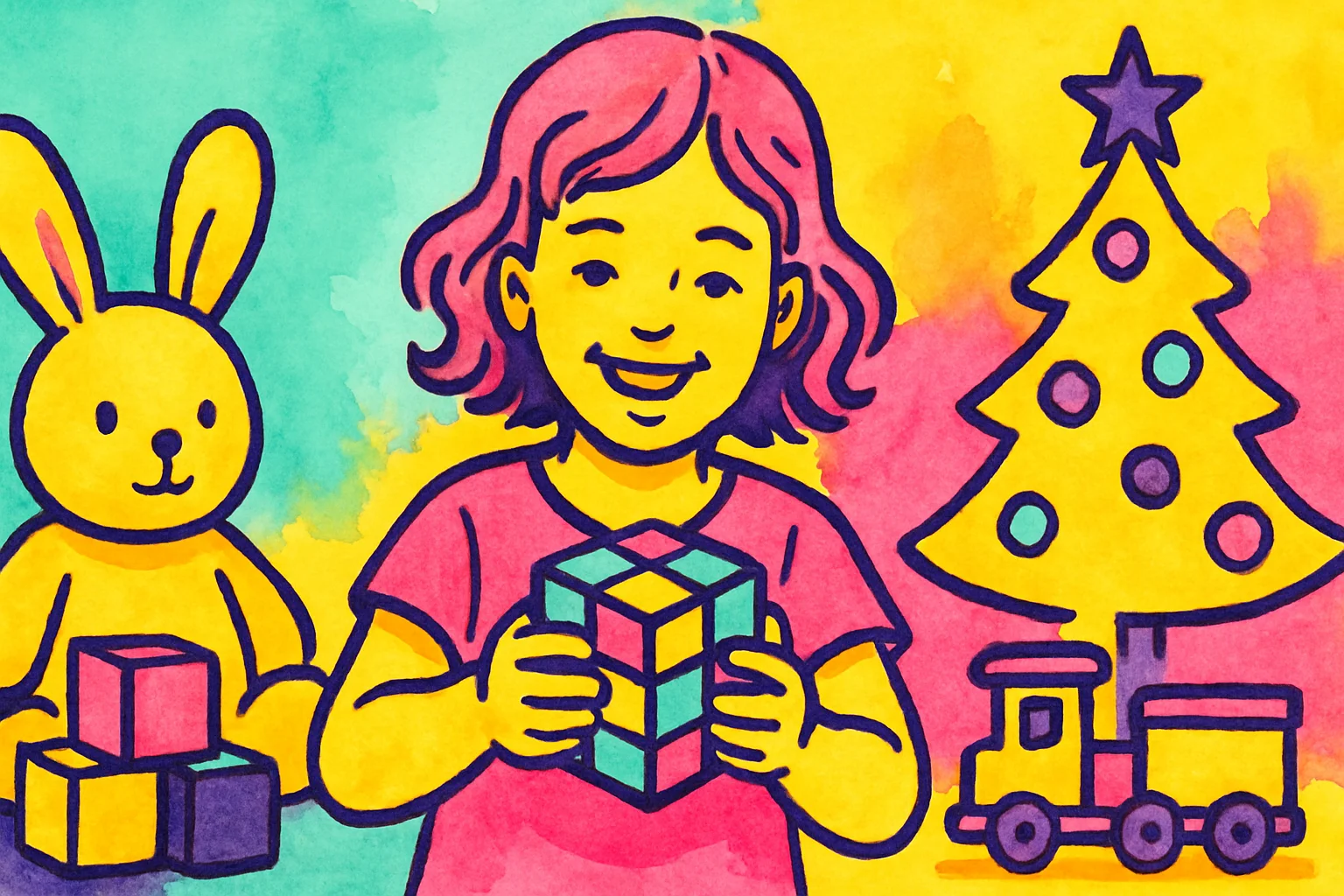 Idées cadeaux Noël jouet éducatif fille 4 ans