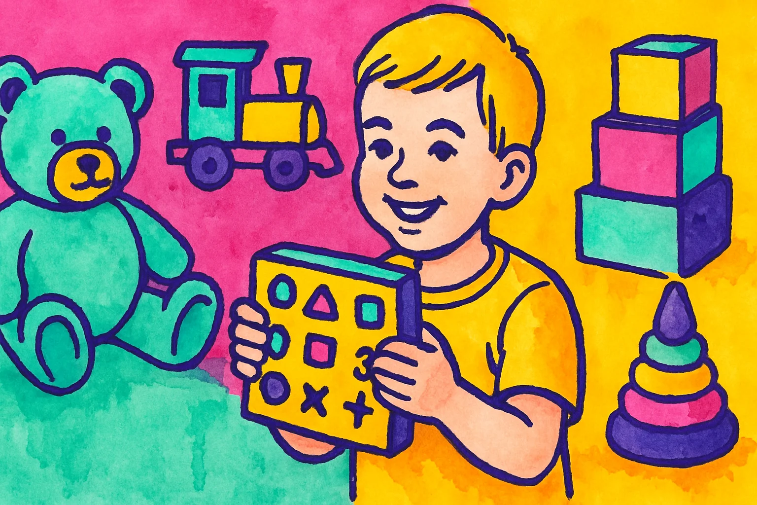 Idées cadeaux Noël jouet éducatif garçon 3 ans