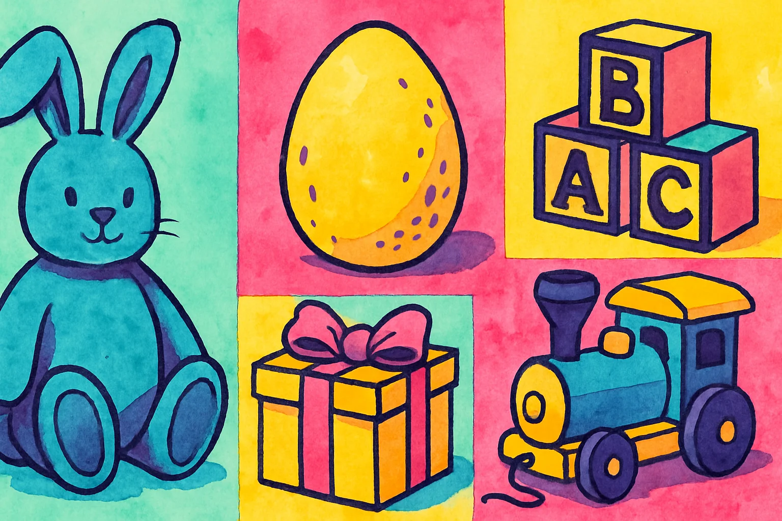 Idées cadeaux Pâques 4 ans plus de 50 €