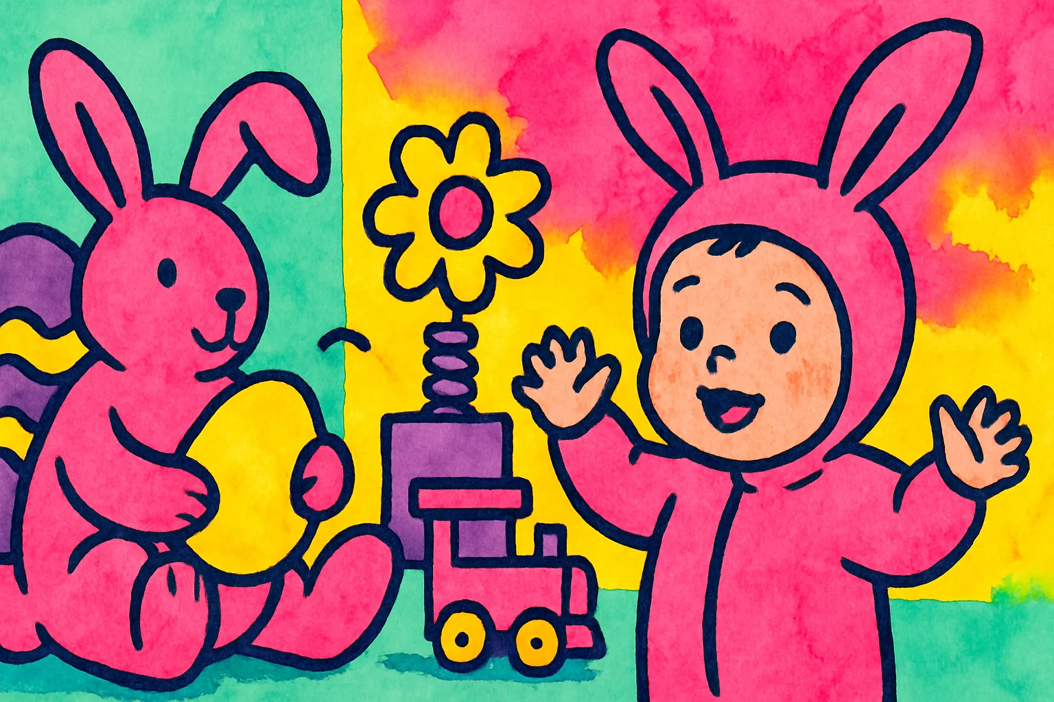 Idées cadeaux Pâques déguisement bébé