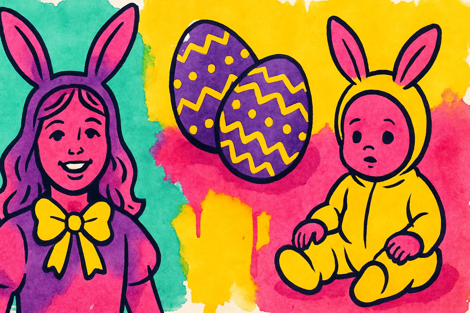 Idées cadeaux Pâques déguisement fille bébé