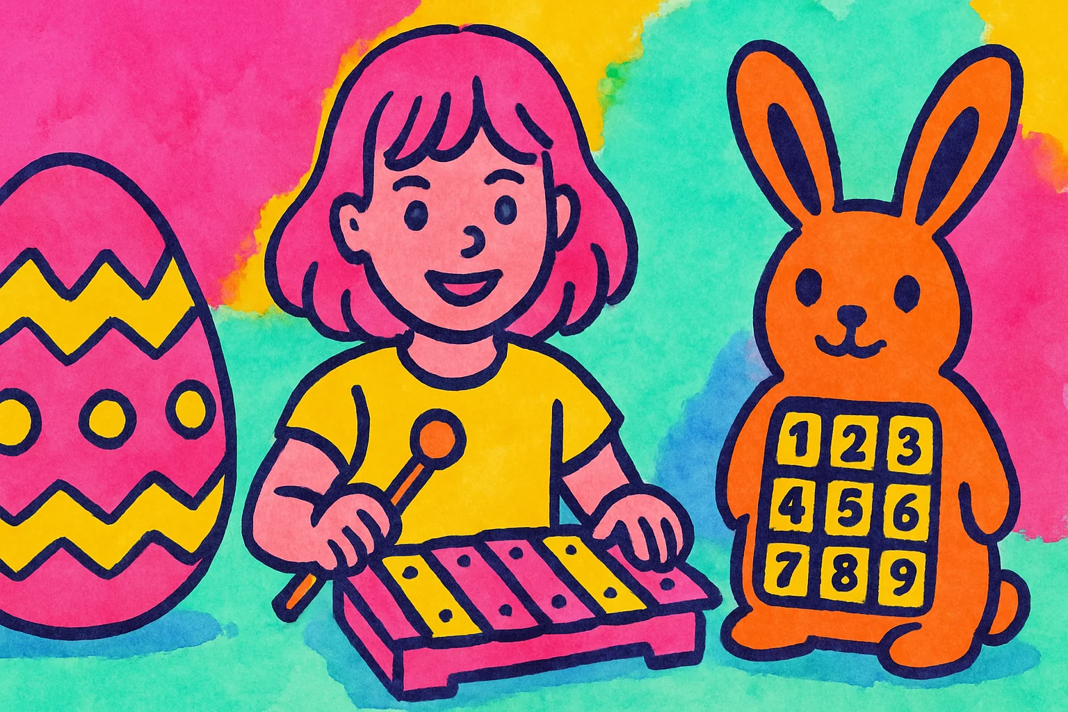Idées cadeaux Pâques jouet éducatif fille 4 ans