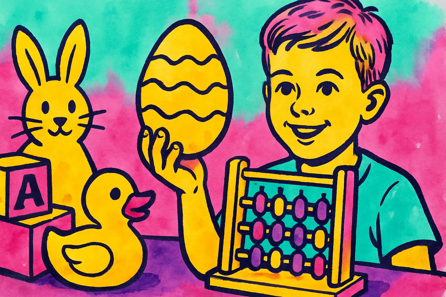 Idées cadeaux Pâques jouet éducatif garçon 4 ans