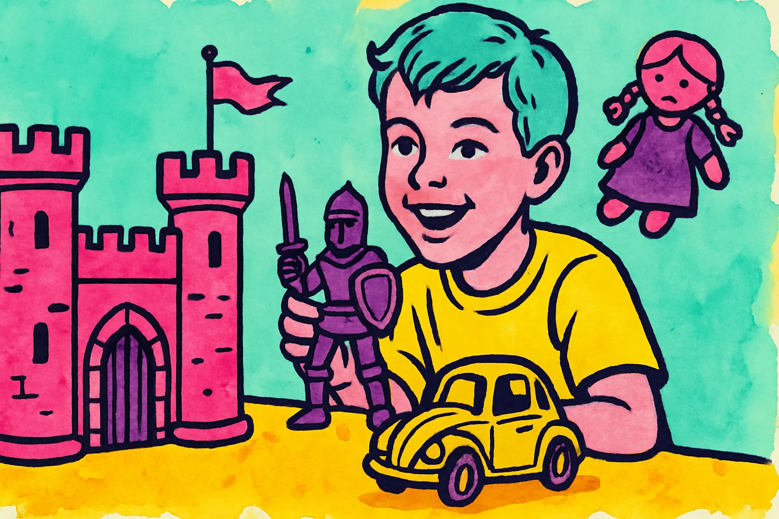 Idées cadeaux rentrée jeu d'imagination garçon 5 ans