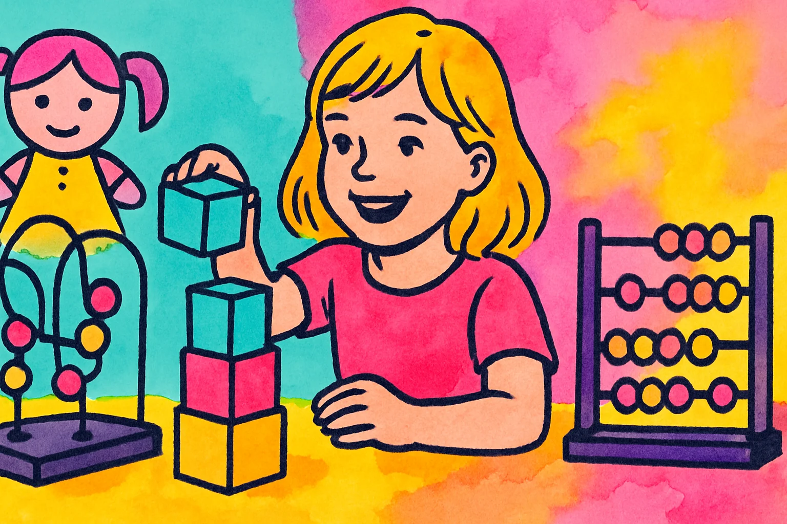 Idées cadeaux rentrée jouet éducatif fille 4 ans