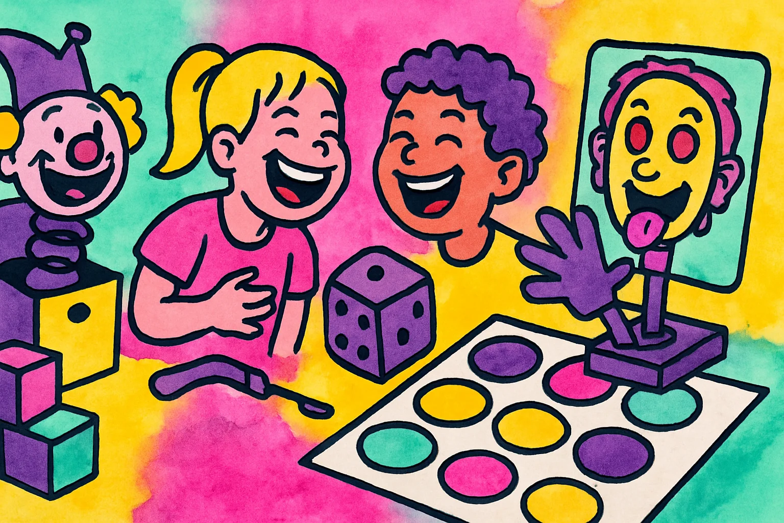 Jeux drôles pour enfants (fous rires garantis)