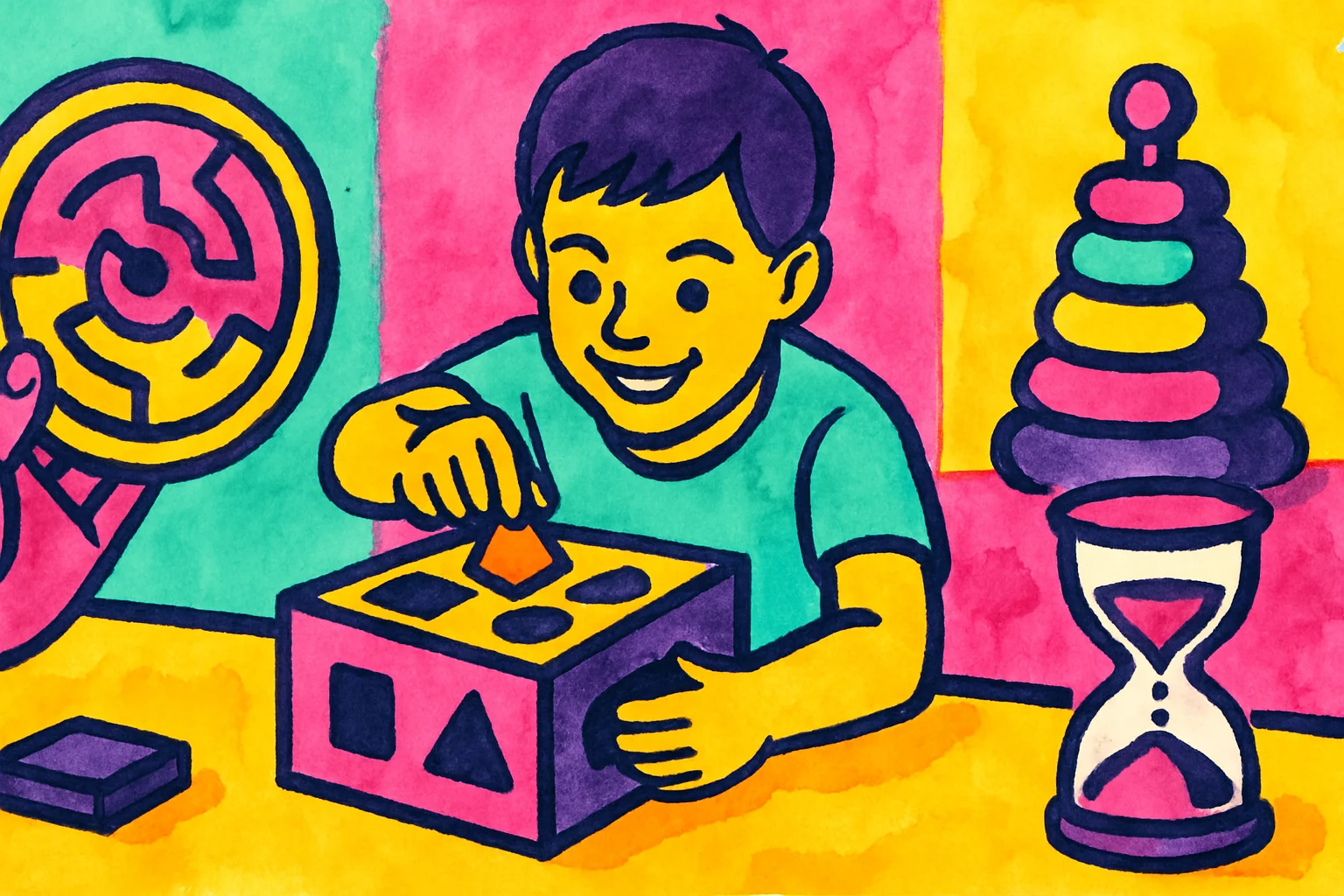 Jeux pour aider l’enfant à développer la patience