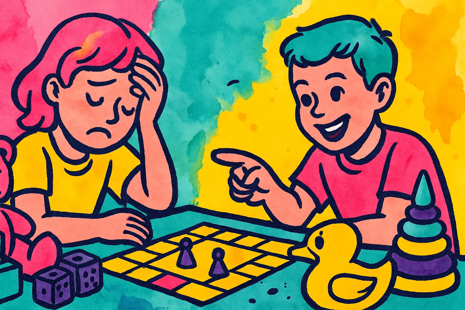 Le jeux pour apprendre à perdre