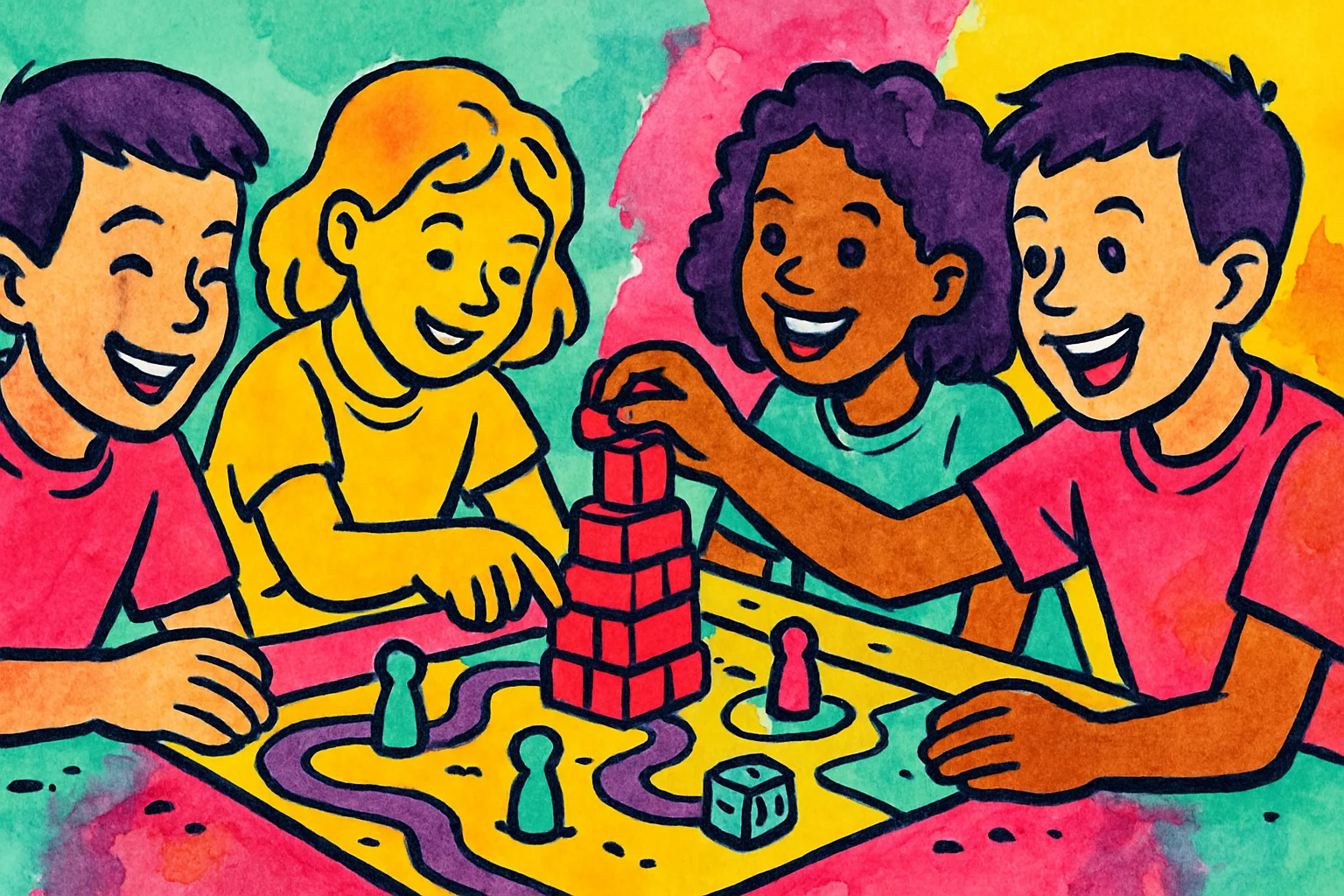 Les jeux coopératifs pour enfants