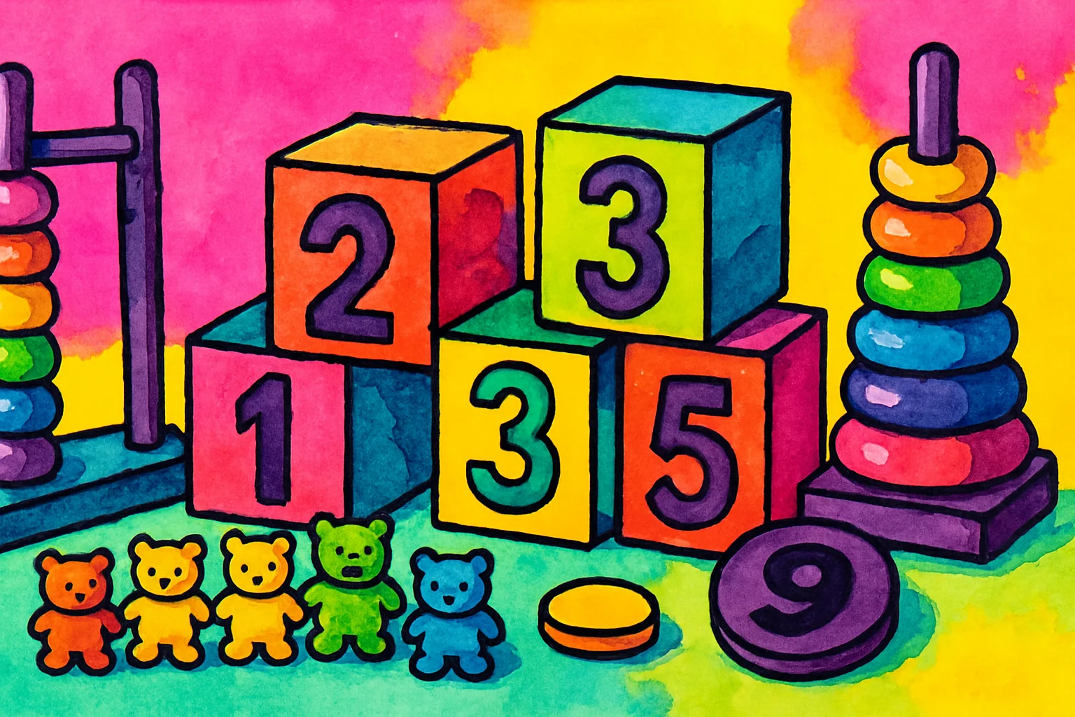 Les meilleurs jeux pour apprendre à compter