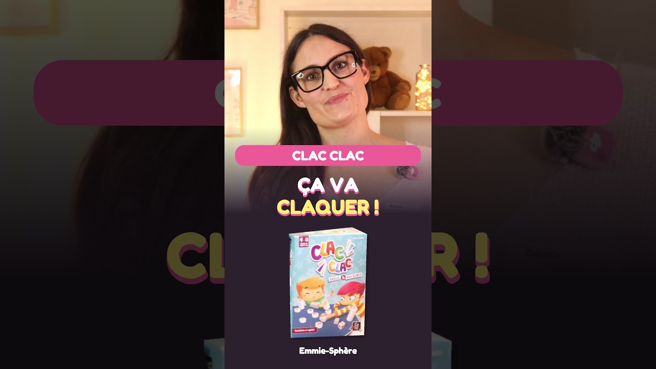 Clac Clac : le jeu qui fait travailler vos réflexes !