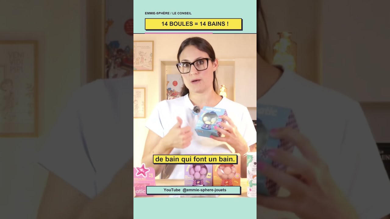 Mini bombes de bain enfant : 14 boules, 14 bains ! #enfants #cosmetique #jeux