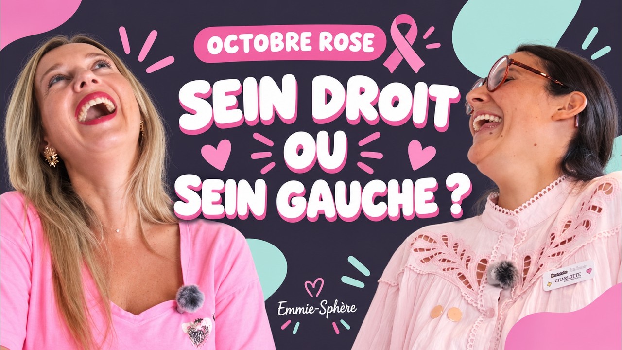 Octobre Rose : on ose en parler (et en rire) 💗 | Avec Carole