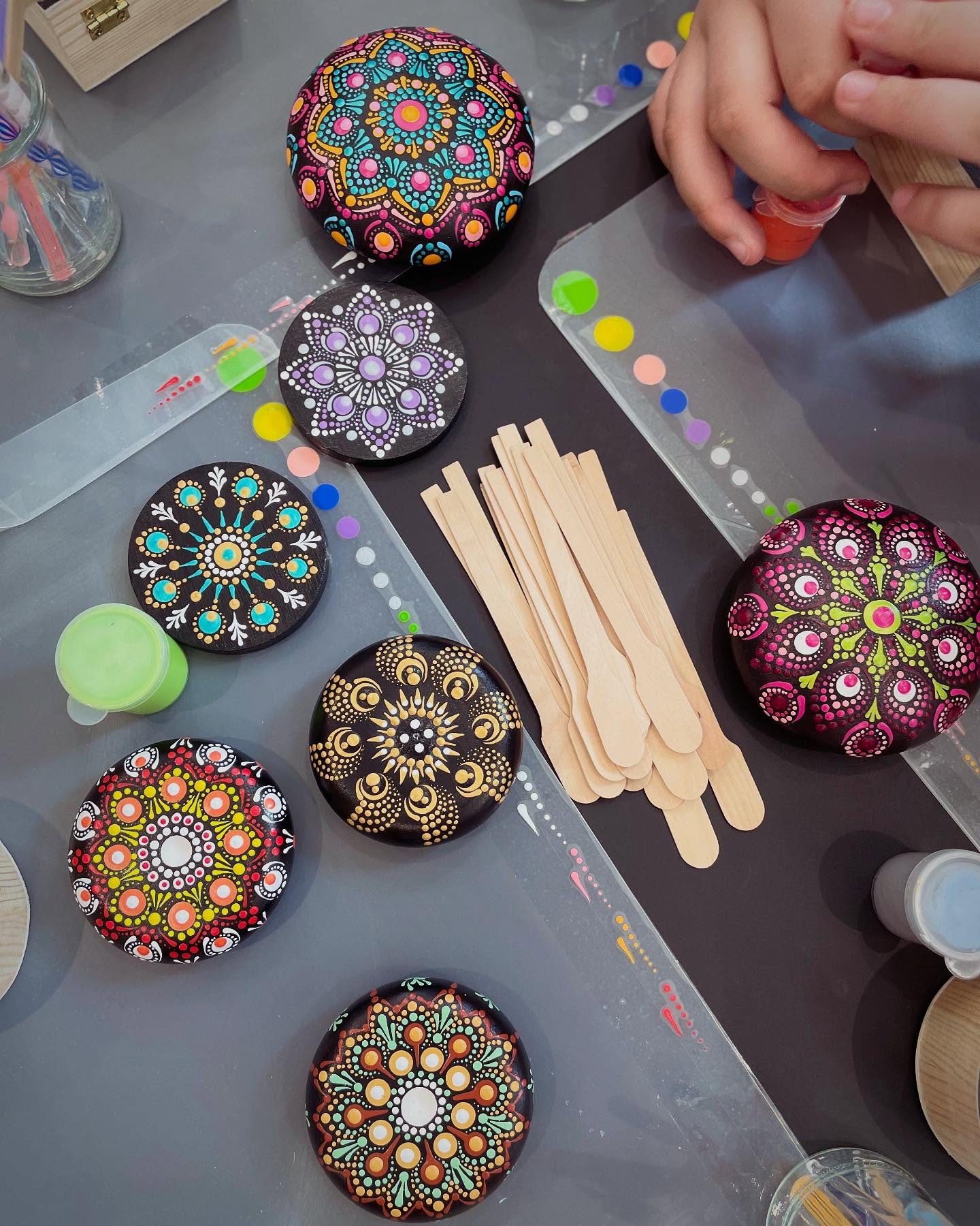 Atelier peinture par points