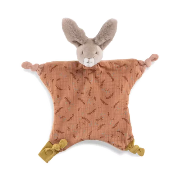 doudou lapin ocre les trois petits lapins moulin roty