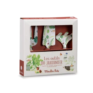 set de 3 outils de jardinage le jardin du moulin moulin roty
