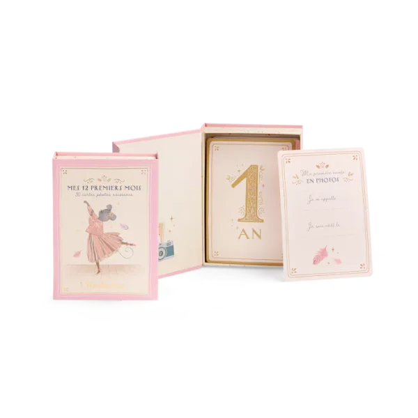 cartes mes 12 premiers mois la petite école de danse moulin roty
