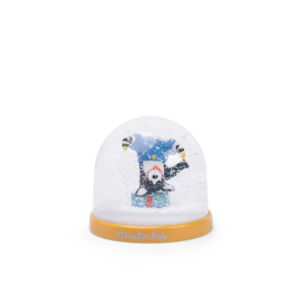 boule à neige puce et pilou moulin roty