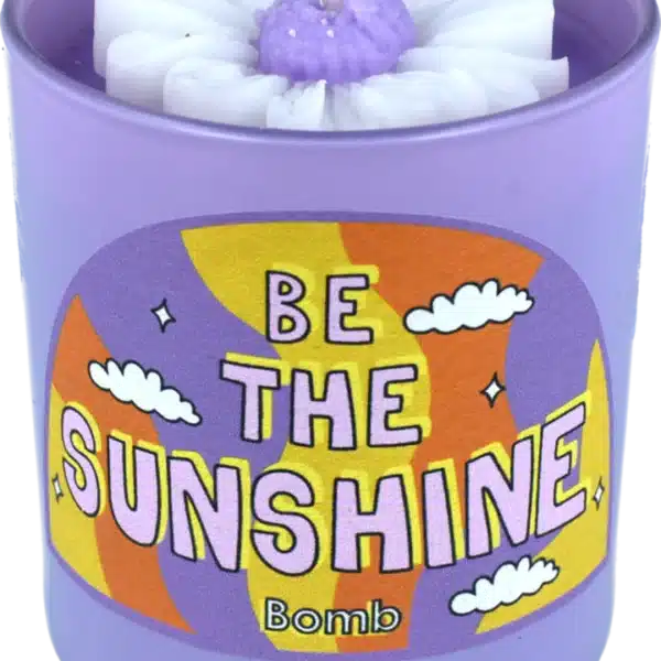 bougie fleur bet the sunshine bomb cosmetics