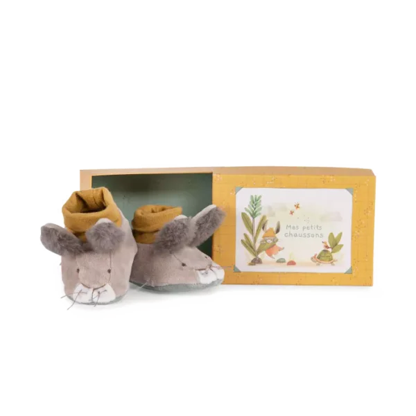 chaussons lapin trois petits lapins moulin roty