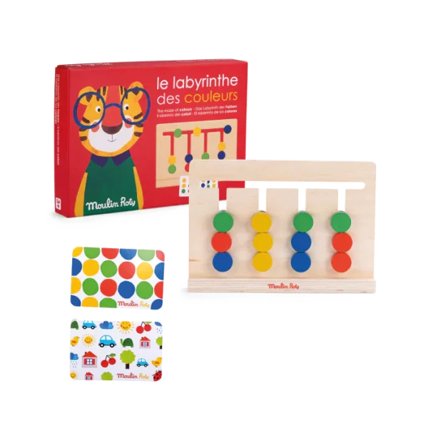 labyrinthe des couleurs les popipop moulin roty