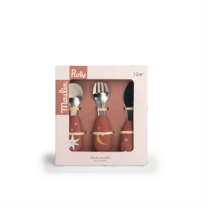 set couverts silicone après la pluie moulin roty