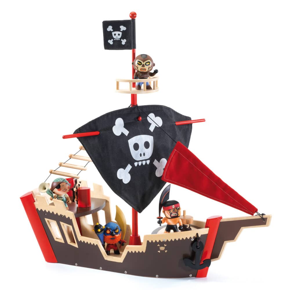 bateau de pirate arty toyz ze pirat boat djeco
