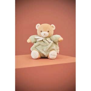ours en peluche patapouf vert 17 cm kaloo