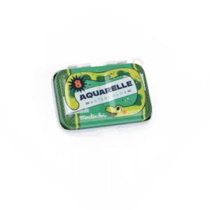 mini palette aquarelle vert les petites merveilles moulin roty