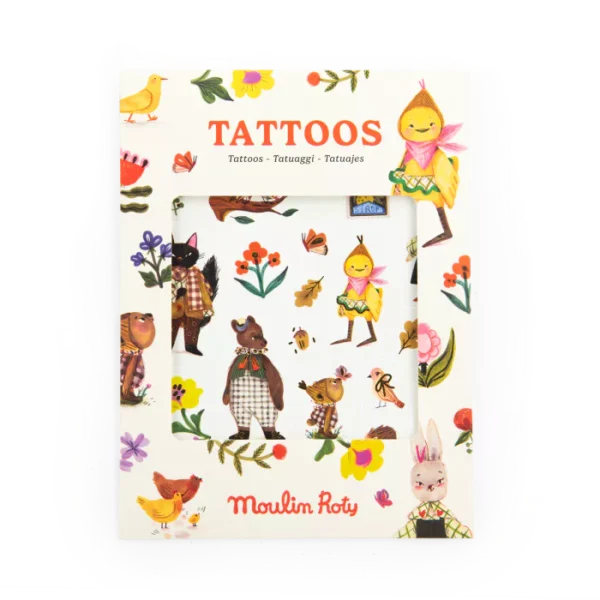tatouages les minouchkas moulin roty